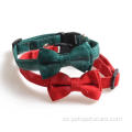 Estilo de Navidad Pe Small Pet Cat Boest Tie Collar